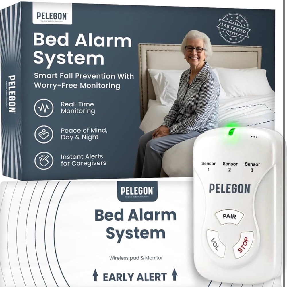 BNIB Pelegon Bed Alarm System with Wireless Pad